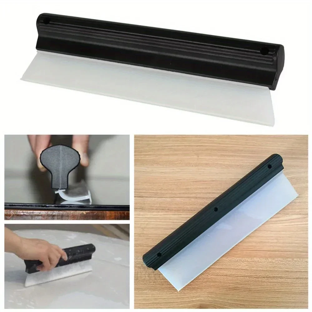 1PC Non-Scratch Flexible Soft Silicone Handy Squeegee Car Water Wiper Clean Scraper Film Scraper Accessories