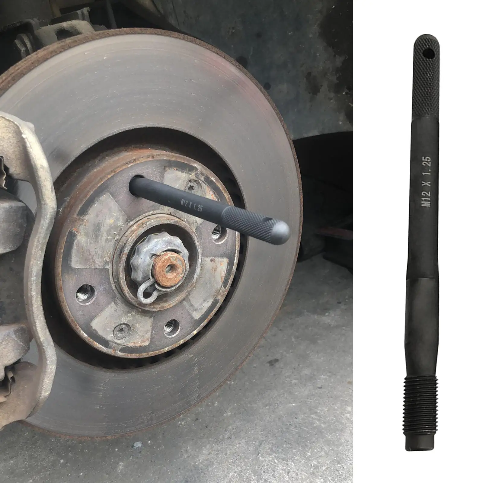 

Wheel Mounting Guide Bolt Tool Tire Wheel Hanger Alignment pin Lug Bolts Automotive Mechanic Tools M14x1.25, M14x1.5, M12x1.5