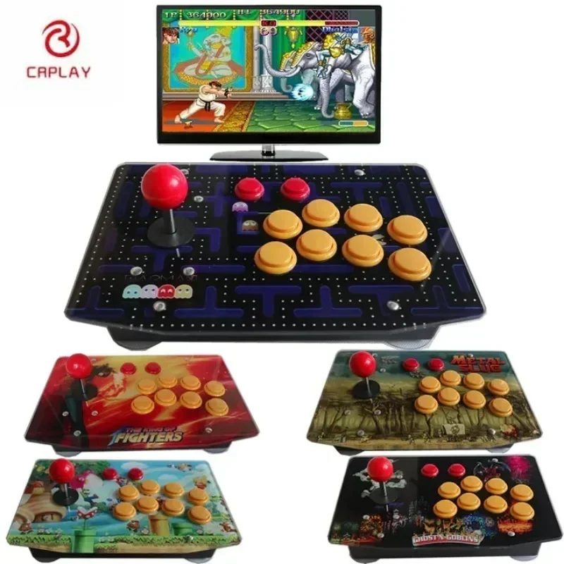 Joystick Arcade 6 Boutons RAC-J200S-AM - Compatible Astro City Mini Et Consoles SEGA