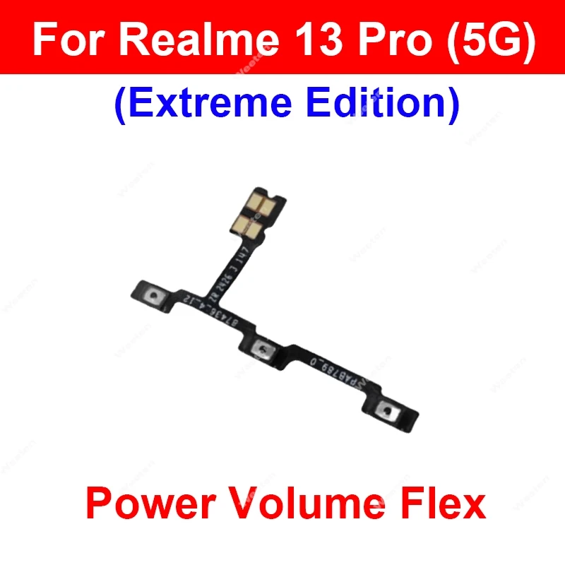 Power Volume Button Switch Keys Flex Cable Replacement Parts