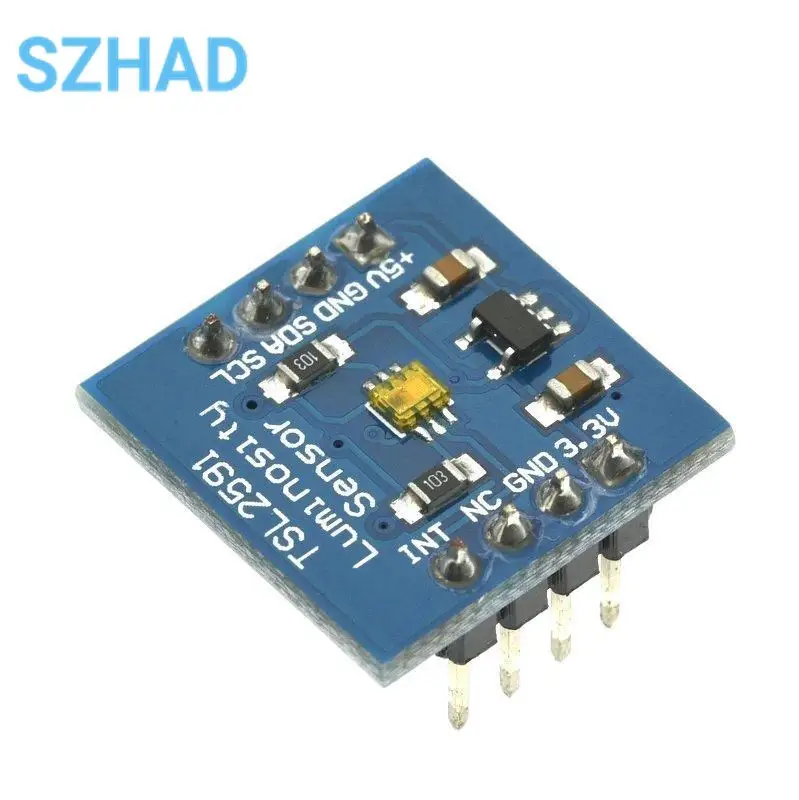 TSL2591 High Dynamic Range Digital Light Sensor Module IIC I2C TSL25911FN Light Sensor Breakout Board 3.3V 5V For Raspberry Pi image 5
