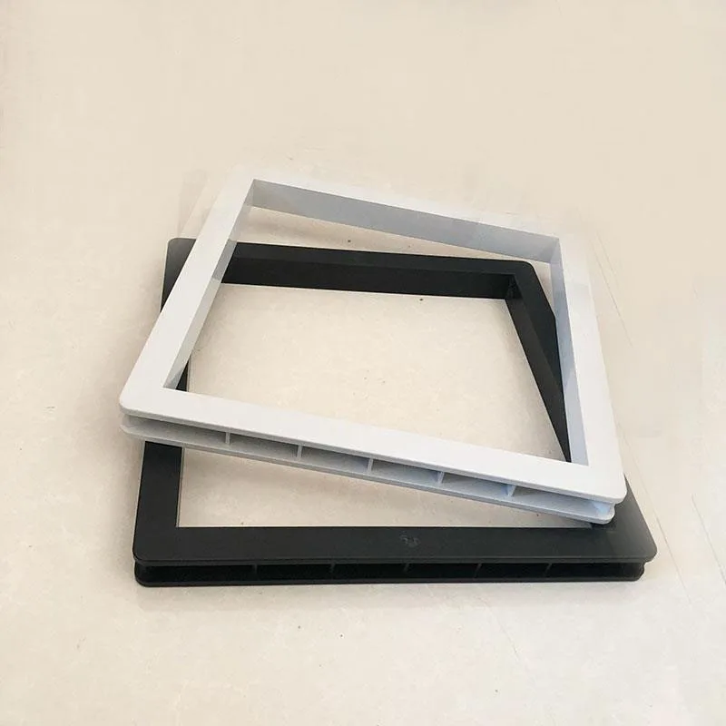 Plastic Insulation Mortar Trial Mold 30 * 30 * 3Cm Detachable Bottomless Test Block Mold Mortar Insulation Material Trial