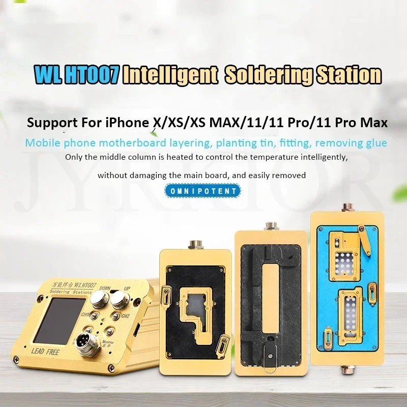 WL 지능형 가열 분리기 가열 테이블 아이폰 X-17Pro Max 메인보드 레이어 페이스 ID 수리 용접 스테이션 도구 세트