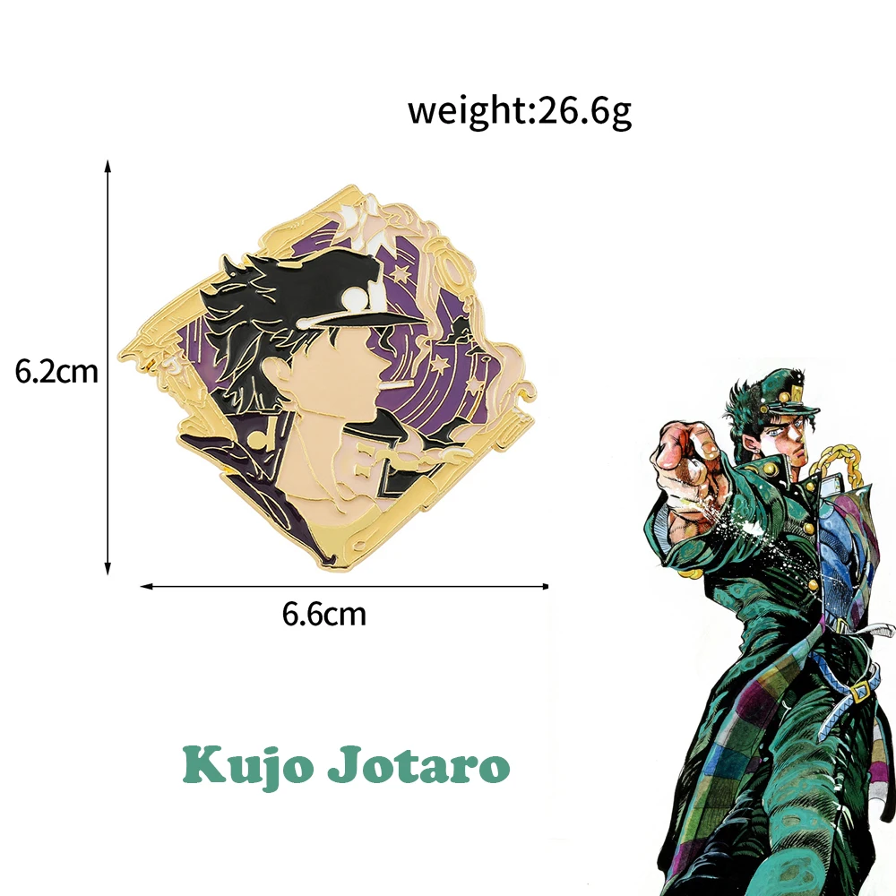 集英社 - ジョジョ ジョルノ ブローチ JOJO ジョジョの奇妙な冒険 ダイヤモンドは砕けない』黄金の風