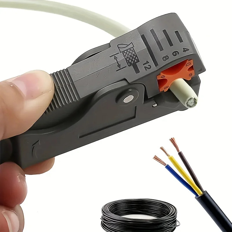 Automatic Stripping Pliers Wire Stripper Wire Coaxial Cable Cutter Tools Cable Stripper Pliers Decrustation Pliers