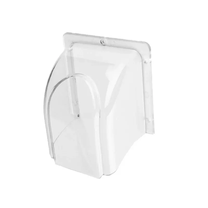 Durable 1pcs Transparent Rain Cover For Access Control Attendance Machine Doorbell Switch Sunscreen Dustproof Waterproof Shell