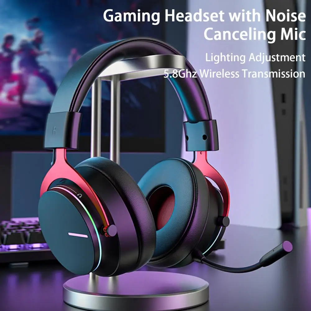 

Накладные наушники с шумоподавлением и микрофоном для PS5, PS4