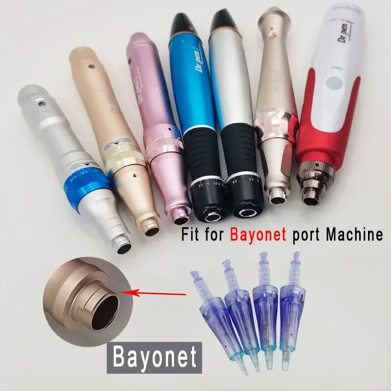 100/50/10Pcs Dr.Pen Tattoo Bayonet Cartridge Needles Replacement For Dr pen N2/M7/M5/E30/A6/A1/A10 Micro Needle 1 3 5 7 Pins PMU