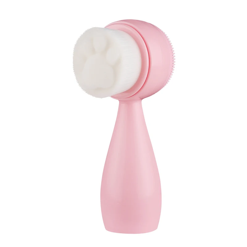 Dual-Action Ultra Soft Facial Cleansing & Exfoliating Brush