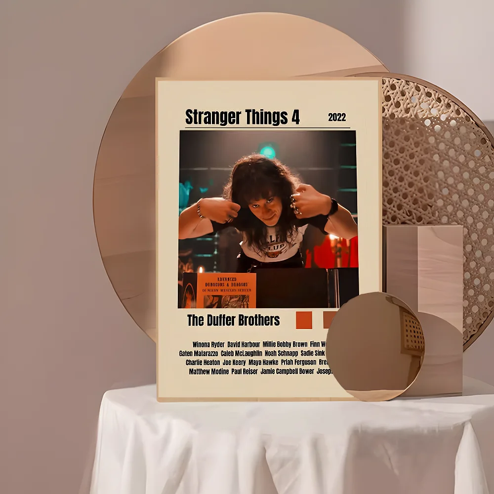 thumbnail image 1 of Pósteres adhesivos de la película Stranger Things Eddie Munson, pegatinas de papel Kraft retro, arte estético para pared, para habitación, bar, cafetería, 1 of 5