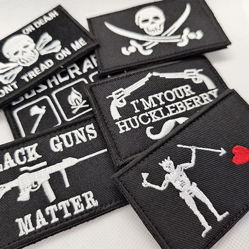 Tactical Black Beard Pirate Edward Skull Emblem Patch Ouch Pouch Bad  Decisions Make Good Stories Morale Applique Fastener Badge - AliExpress