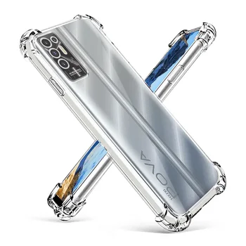 Per Tecno Pova 2 custodia trasparente antiurto custodia morbida in silicone per Tecno Pova 2 Coque per Tecno Pova 2 trasparente Funda