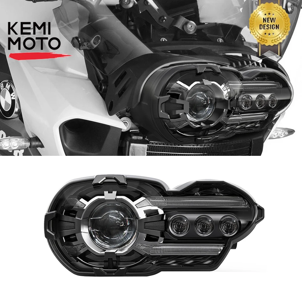 Complete LED Projector Headlight Assembly For BMW K1200R 2005-2009 K ...