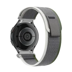 Durable Nylon Trail Loop Strap - 20mm/22mm Adjustable Sports Wristband - 22mm COROS APEX Pro (Green Grey)