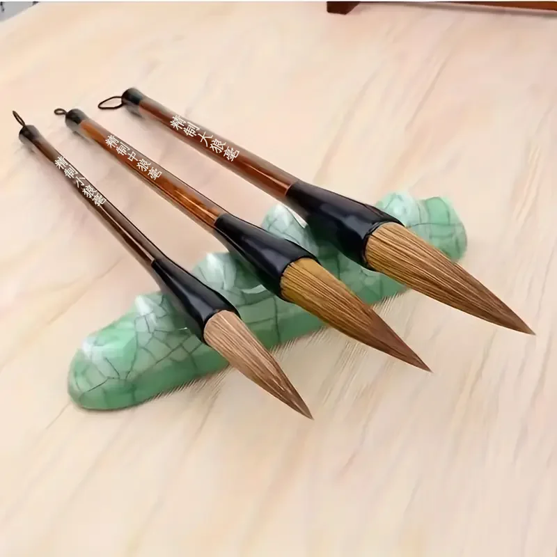 High Quality Chinese Calligraphy Brush - Traditional Chinese Painting Brush - Soft Bristles, Durable Handle - For Beginners 4