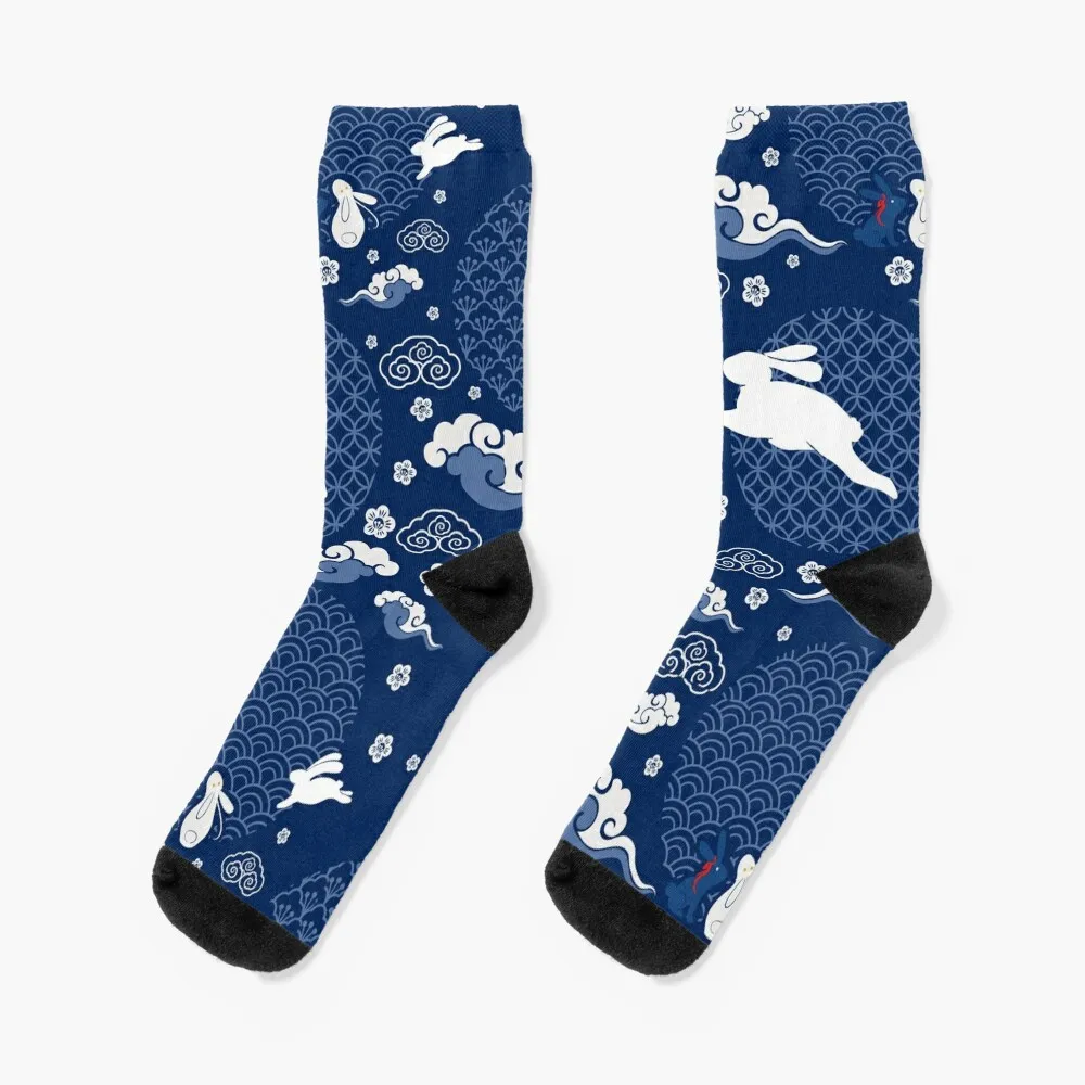

WangXian Qixi Festival Mask [SEAMLESS] Socks Thermal man winter Running man Socks For Women Men's