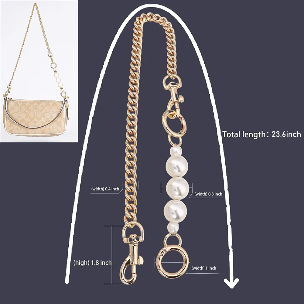 Tmtains Bag Extender Chain Purse Strap Vervanging Accessoires Tas