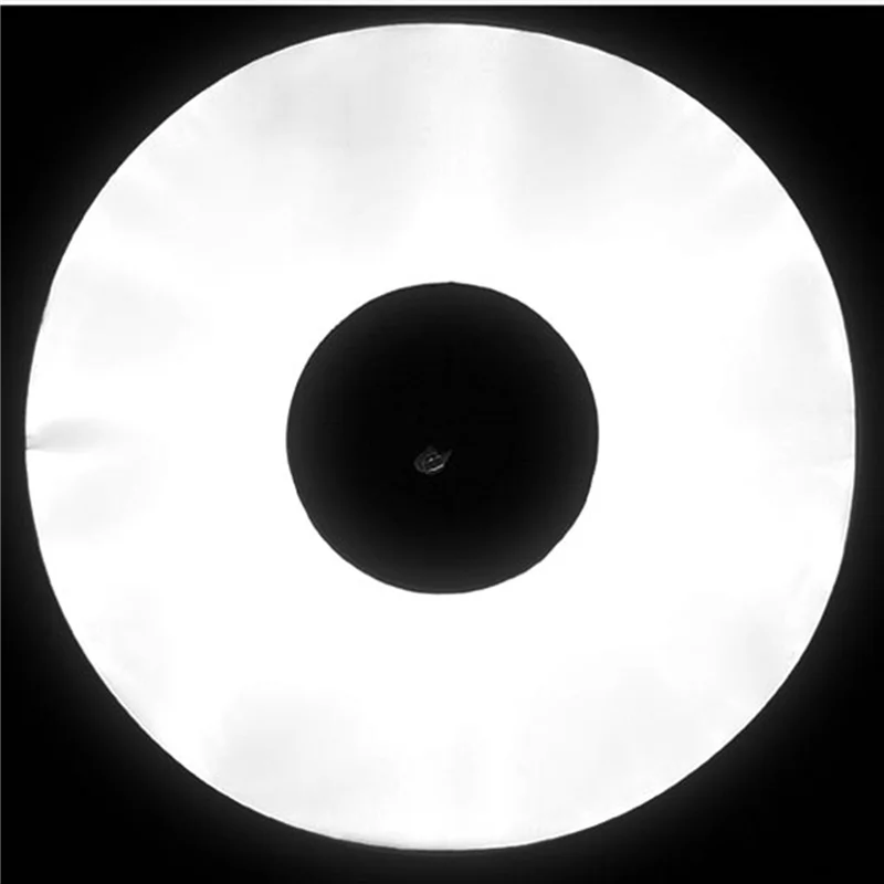 2X 범용 44Cm 라운드 플래시 소프트 박스 카메라 Flash-Y47A 용 휴대용 접이식 스타일 스피드 라이트 디퓨저 리플렉터 스트랩