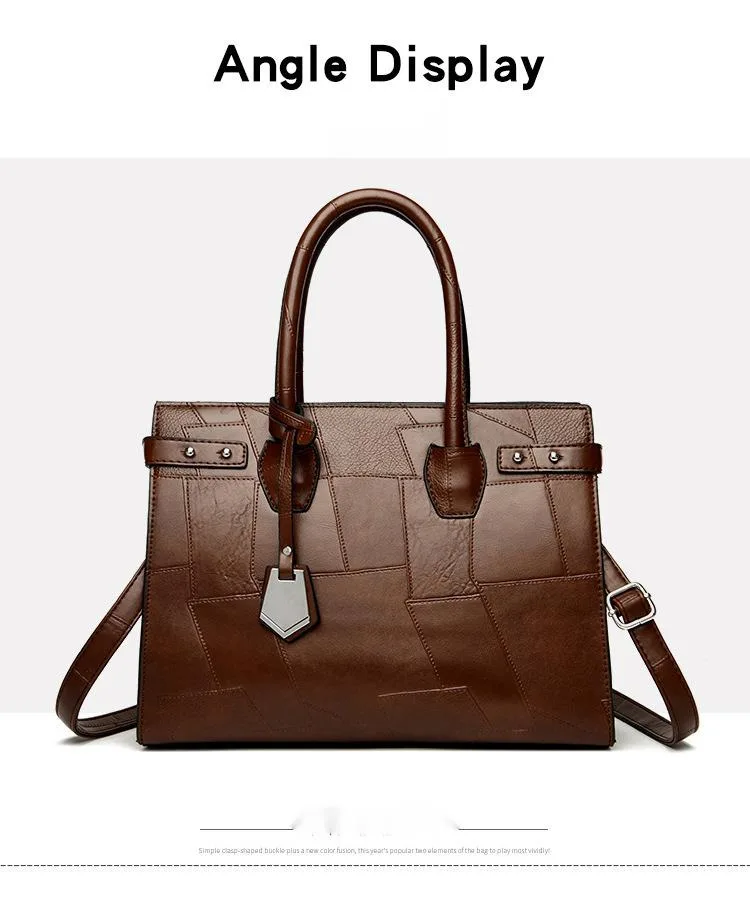 Gewebte Crossbody Tasche Für Damen Multicolour Tragetasche_voghion.com