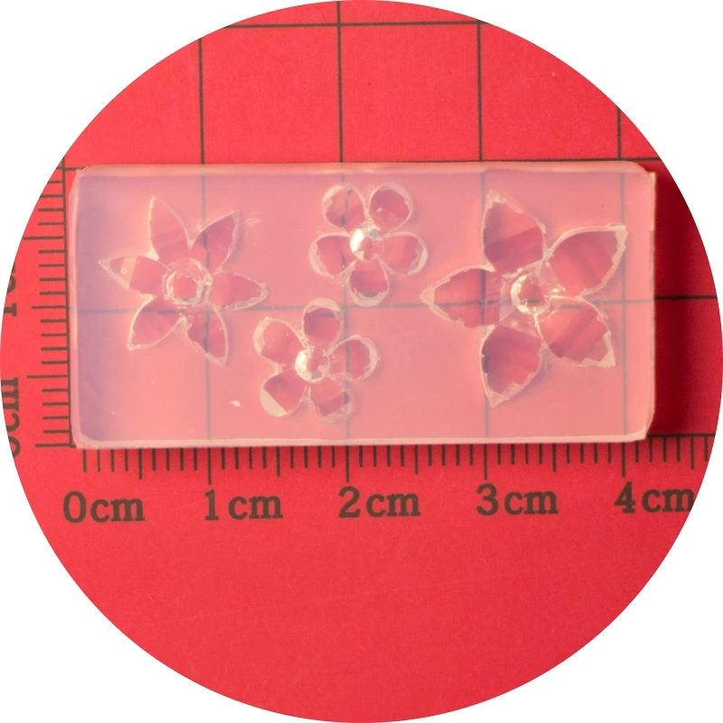 

Art Mold UV Epoxy Resin Silicone Mould Three-Dimensional Flower Decorative Diamond Sticker Jewelry