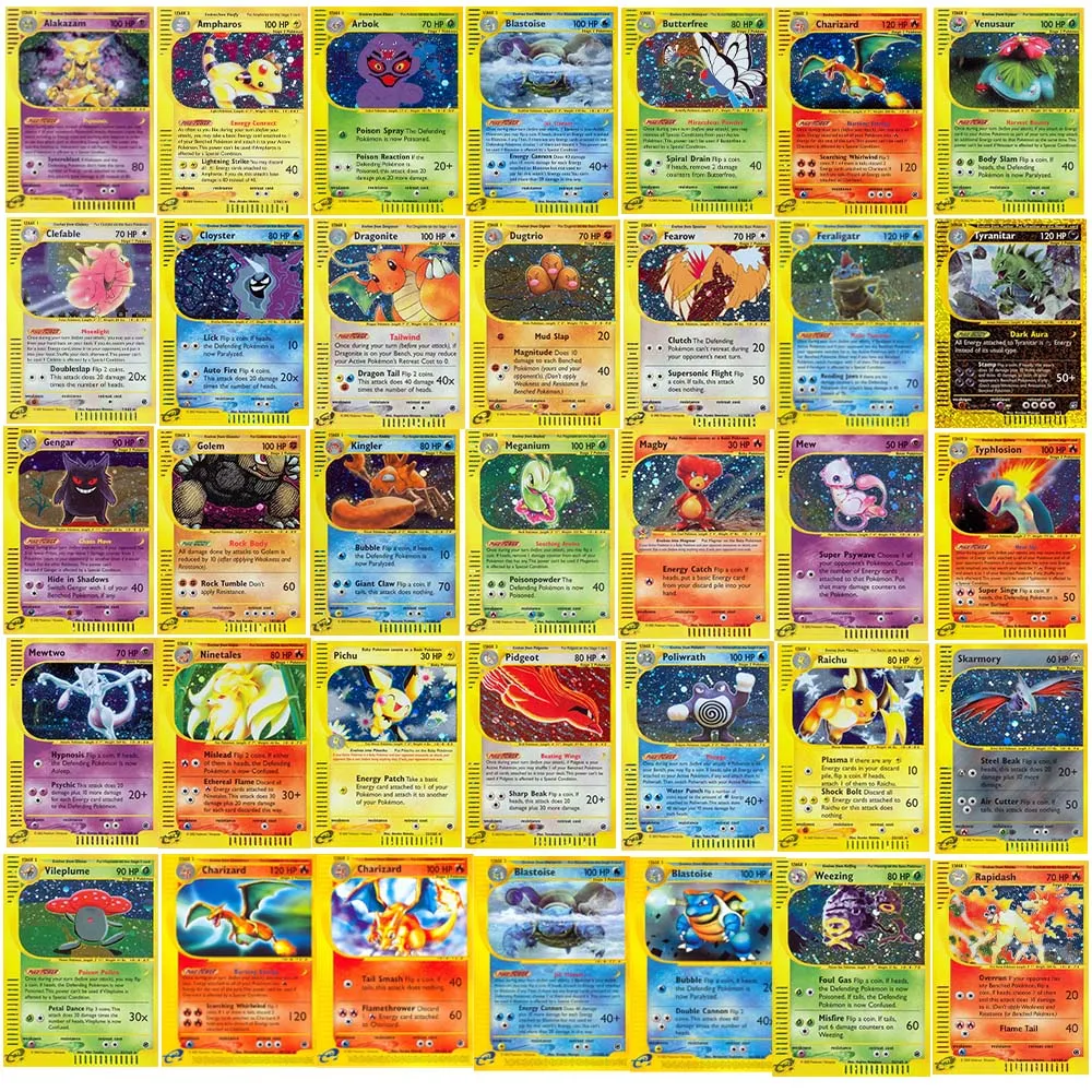 Pokemon Expedition Base Series Proxy Cards Flash Charizard
