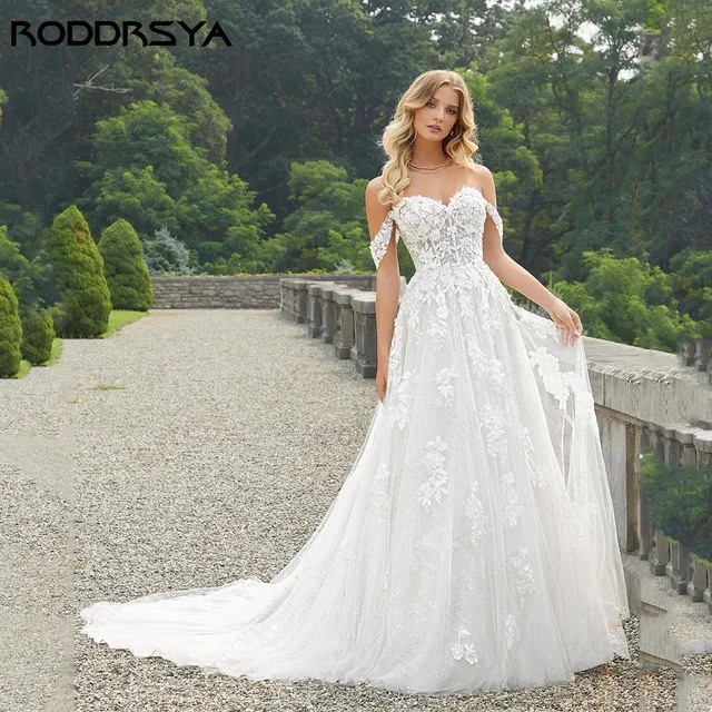 Abito Da Sposa Senza Spalline Con Pizzo E Appliques - Design A Cuore, 100% Poliestere - Foto 7