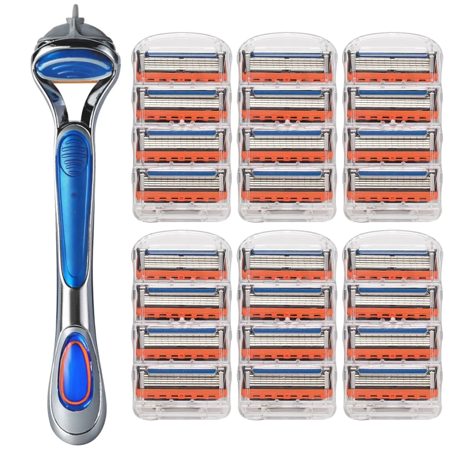 1Handle24OrangeBlade