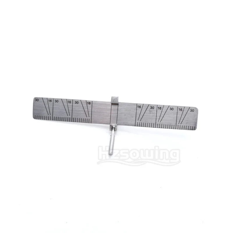 

Implant Lactating Ruler Dental Measuring Ruler Dental Instruments Surgical Tools Stainless Steel Ruler with Angle