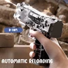 Portable Water Gun Children Manual Ice Burst Automatic Reloading Waterguns Summer Outdoor Pool Garden Fight Games Toys for Kids 3