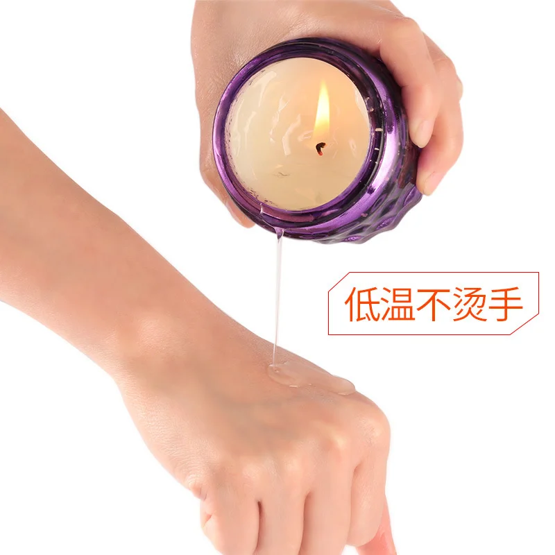 Zini Aromatherapy Massage Candle romantic smokeless low temperature adult fun flirting coconut candle creative atmosphere gift
