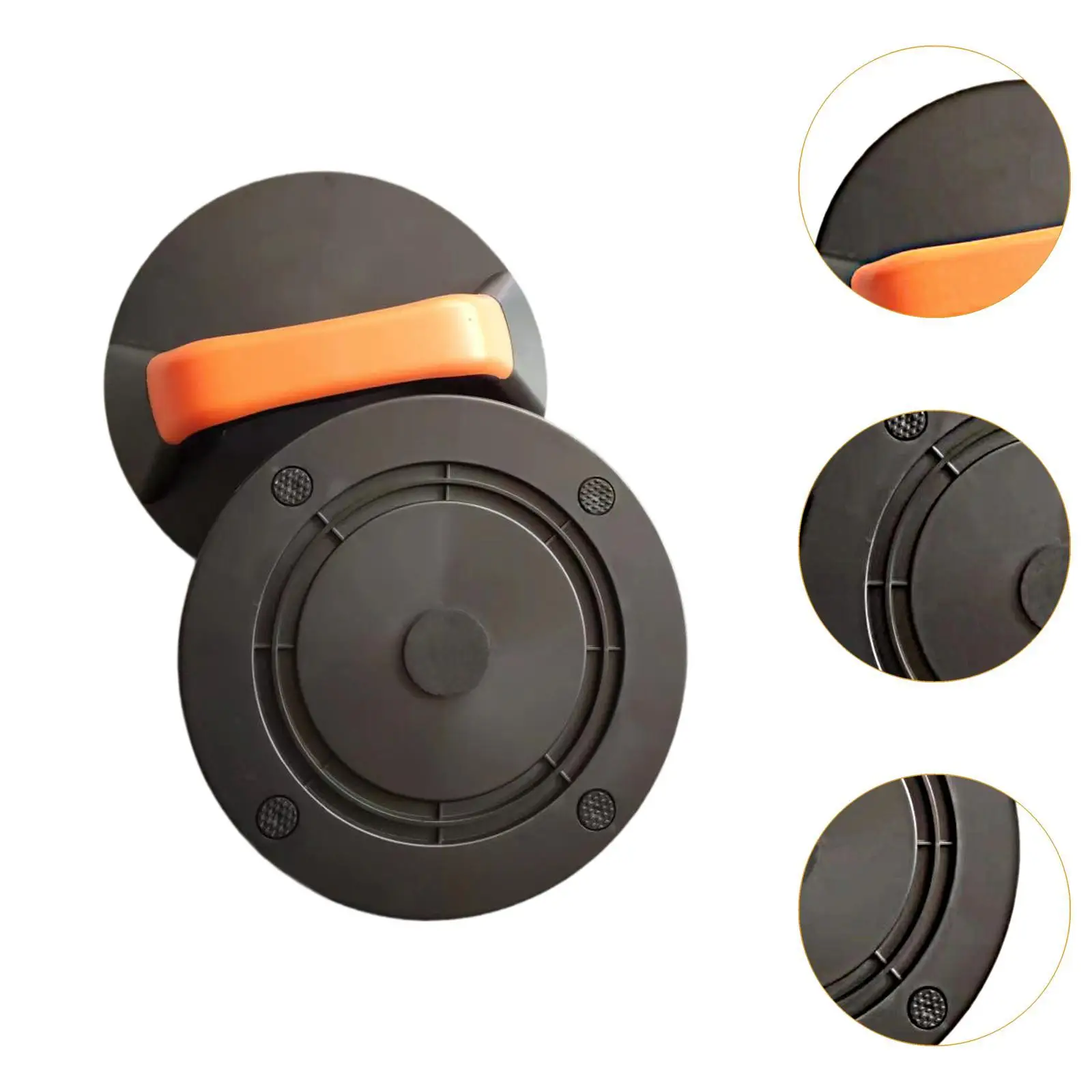 2Pcs Rotating Push up Handles 360 Degree Rotatable Round Portable for Floor Pushup Stands for Workout Gym Home Fitness Indoor