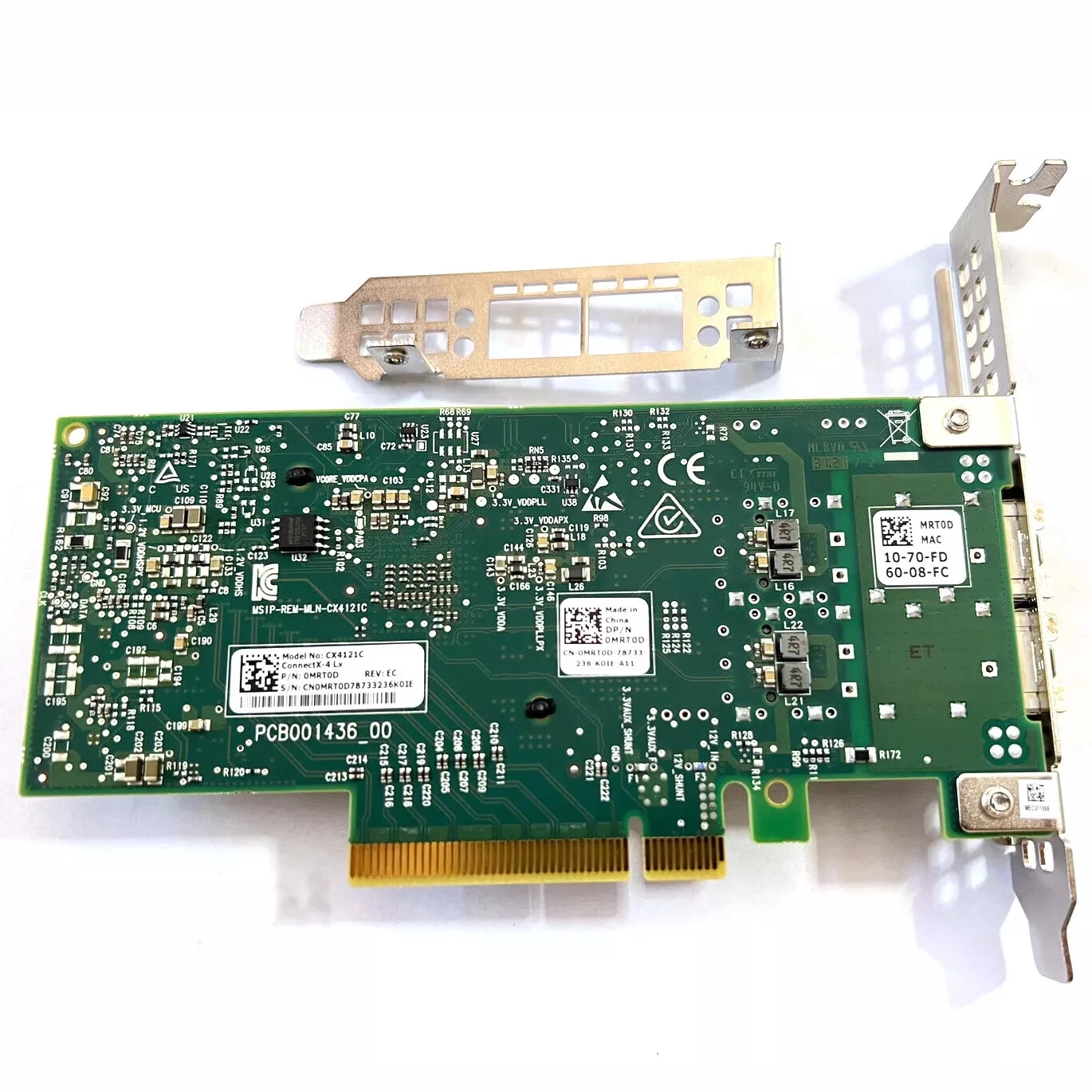 Dell Mellanox CX4121C 25GbE Dual-Port SFP+ Network Card - Used, Excellent Condition 12 thumbnail image