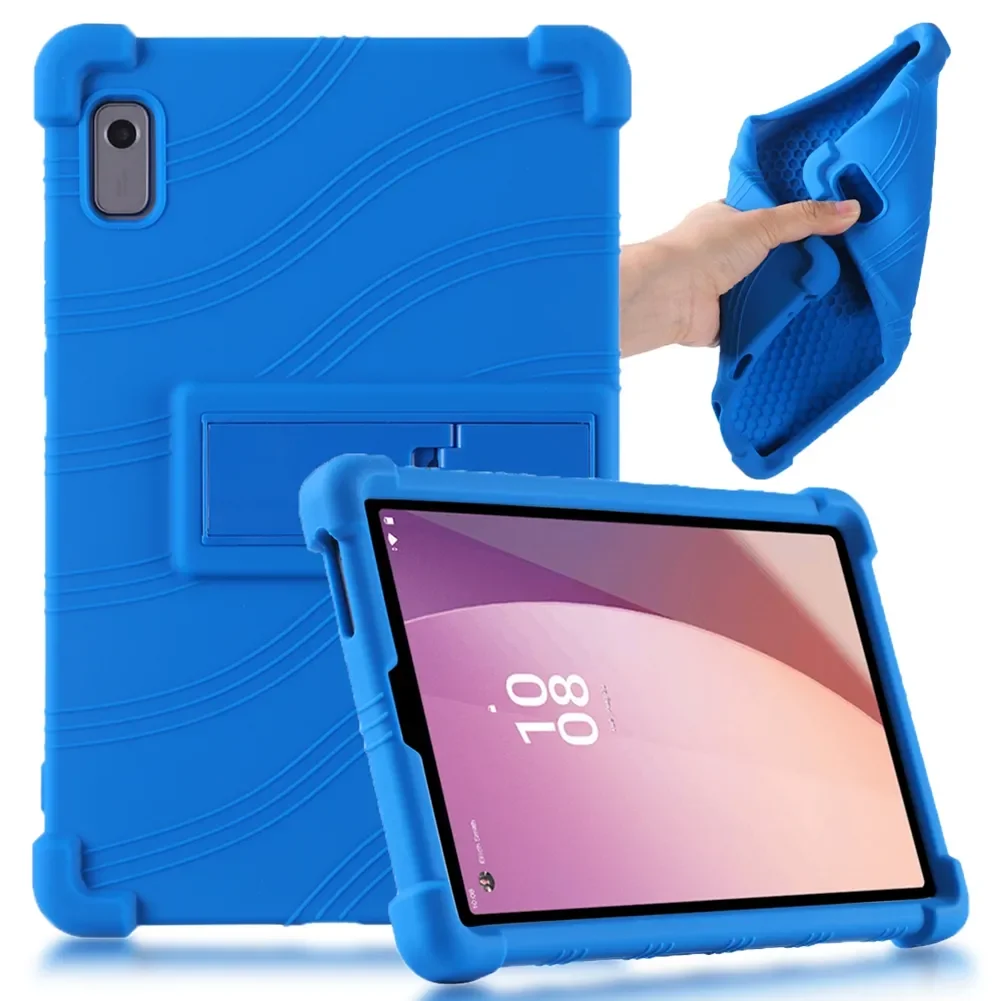 Shockproof Silicon Cover para Lenovo Tab Kickstand Tablets Case à Prova de Choque Infantil m9 Tb310fu Tb-310xu 9.0 in