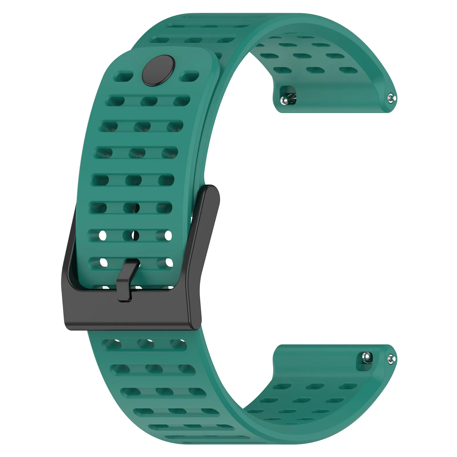 Premium 22mm Silicone Watch Strap – Versatile Wristband Bracelet Replacement Accessories  