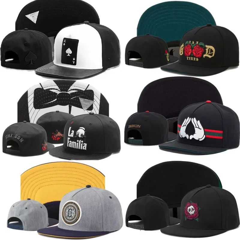 

Men Quality Baseball Cap Sports Adjustable Snapback Flat Brim Streetstyle Dance Hip Hop Hat Women's Trendy Casual Hat Outdoor