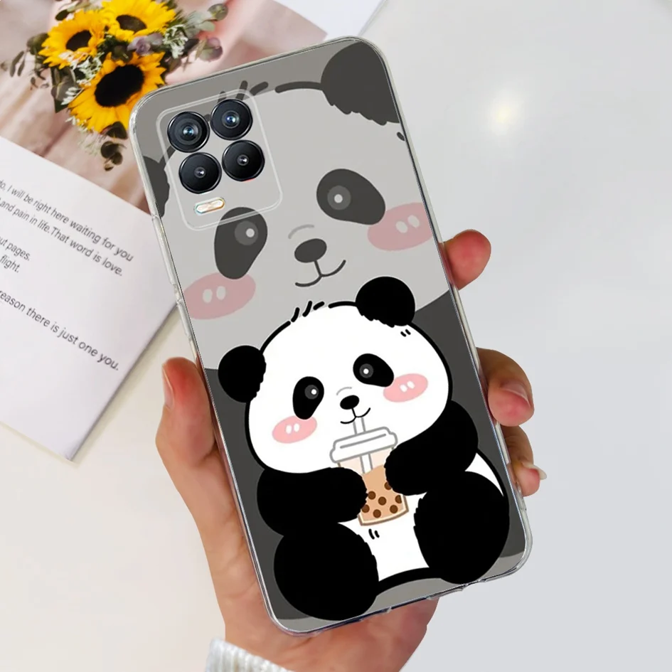 Fashion Flower Love Heart Soft Silicone Clear Phone Case Cover