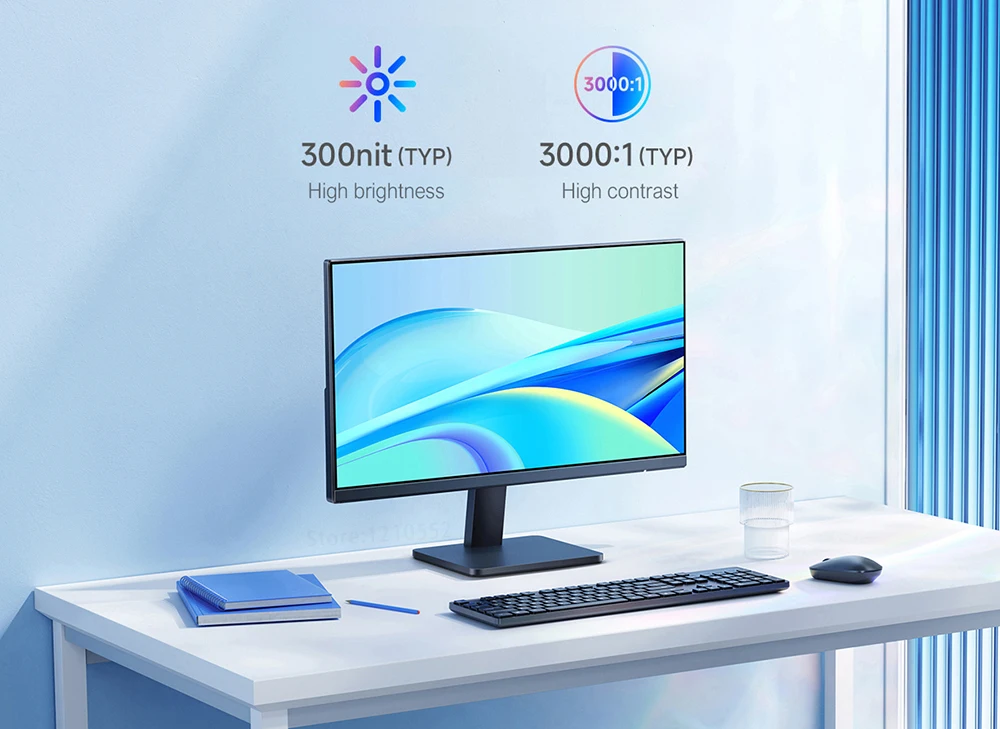 Включение монитора. 5. Монитор redmi 21,45 (rmmnt215nf). Монитор xiaomi 75гц. 45" 75hz.