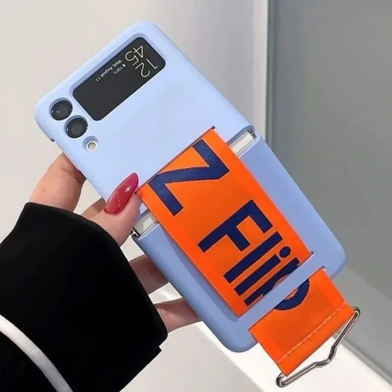 Luxury Shockproof Wristband Case with Hard Flip Cover