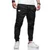 New Men's Casual Sports Pants Sweatpants Male Jogger Cargo Harem Pencil Pants Trousers Multi-pocket Sweatwear 5