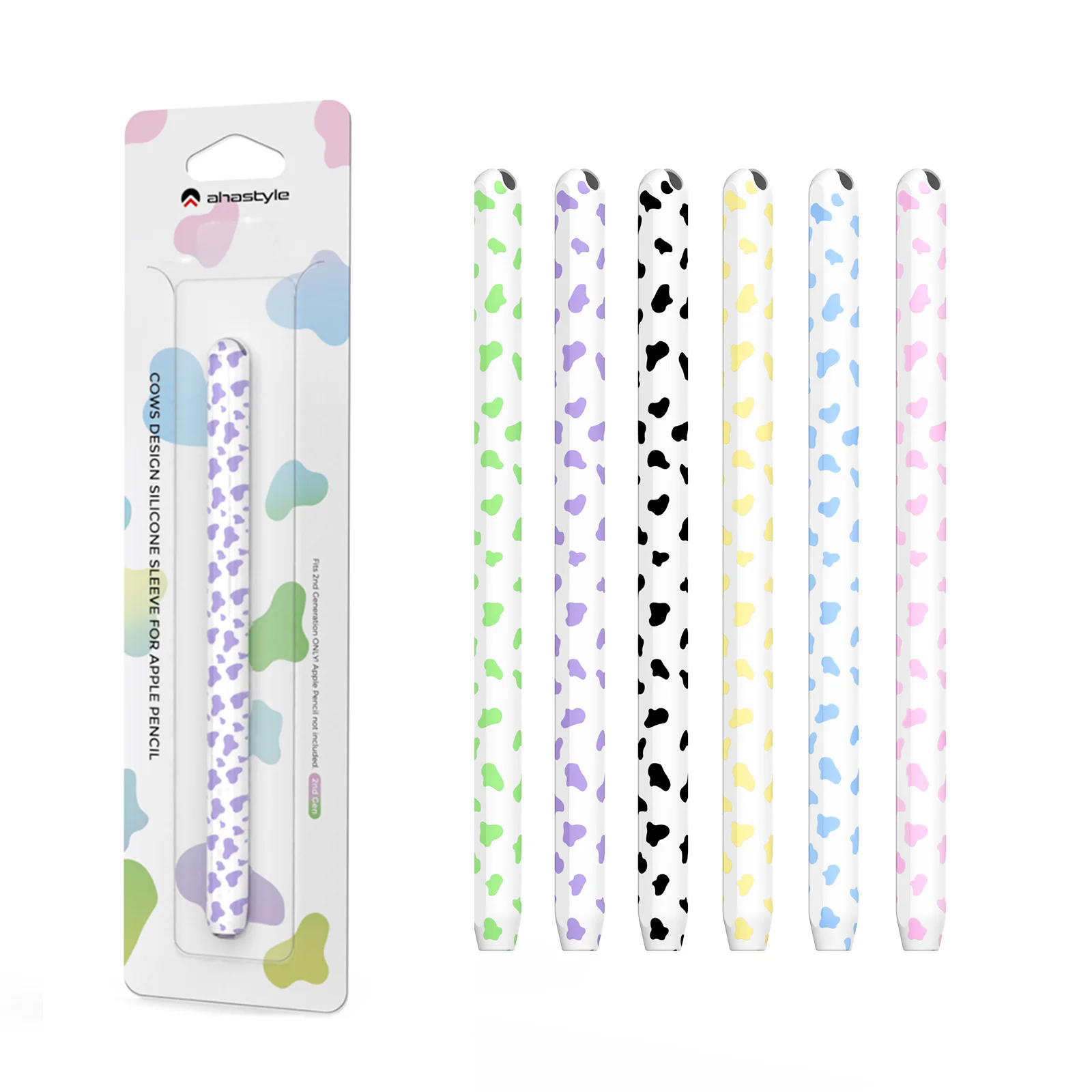 Suitable for Apple Pen Protective Sleeve Apple Pencil2 Silicone Pen Sleeve Handwritten Capacitive Protective