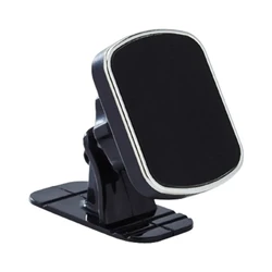 Universal Magnetic Car Phone Holder with One - Hand Operation (Black)
