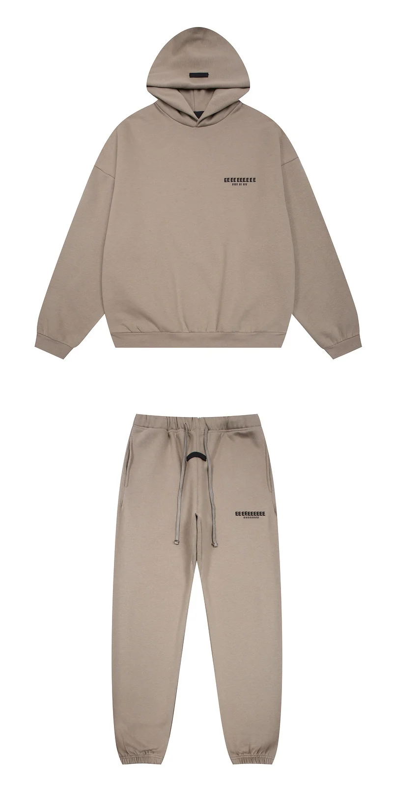 Classic Brand Hoodies Sweatpants Set High Quality Fleece Sweatshirts Men’s Hiphop Streetwear Oversize Tracksuits Hoodies Pants