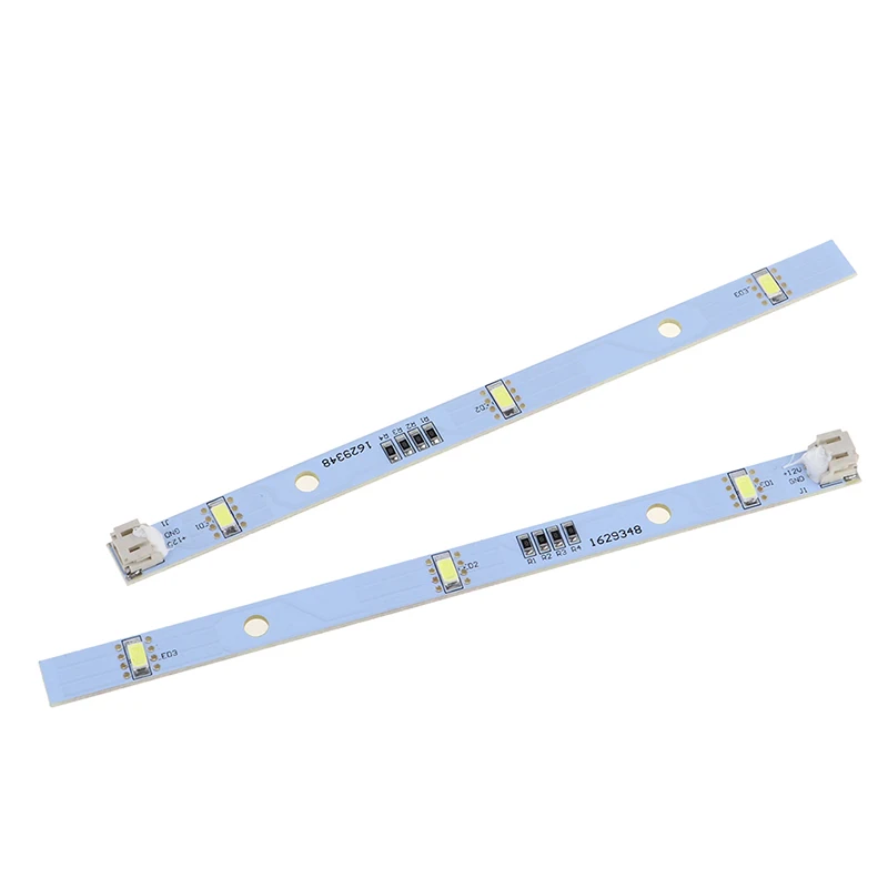 Freezer Light Bar LED Strip 2pcs For RONGSHENG/ HISENSE Refrigerator LED Light E349766 MDDZ-162A 1629348 DC12V 2W freezer led light bar