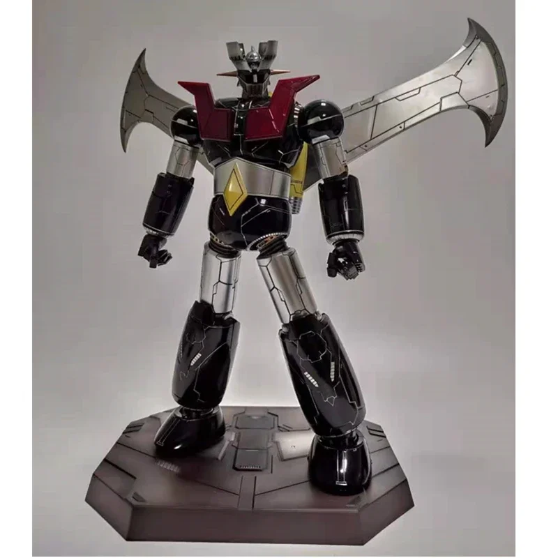 King Arts Mazinger Z 액션 피규어 로봇 장난감, 선물 수집, 재고, 37cm, CR02 CR-02 프라이머리 블랙 컬러