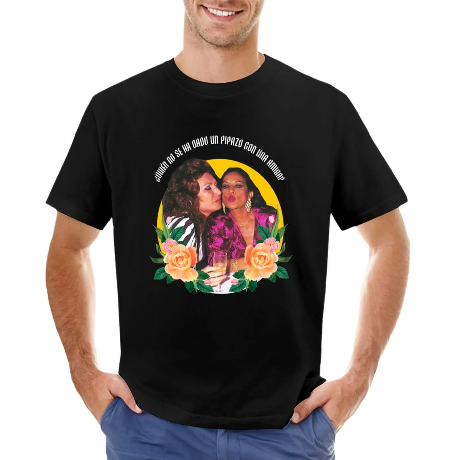 

Lola and Rocio's great pipe T-Shirt quick drying shirt Short sleeve tee T-shirt men