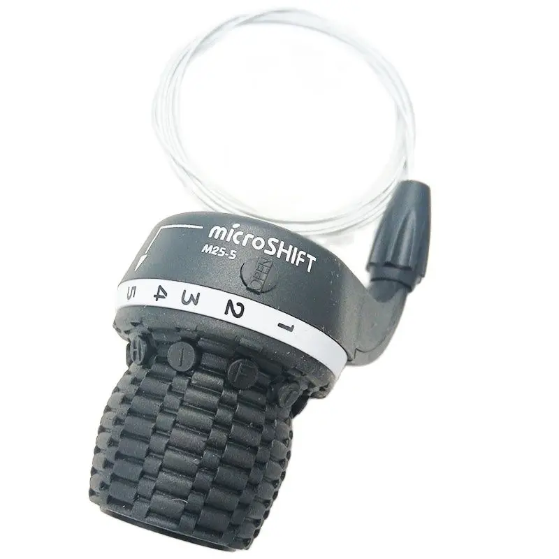 Bicycle Shifter microSHIFT 5Speed Twist Grip Gear Shifters Trip With Flywheel Bicycle Bike Parts Derailleur
