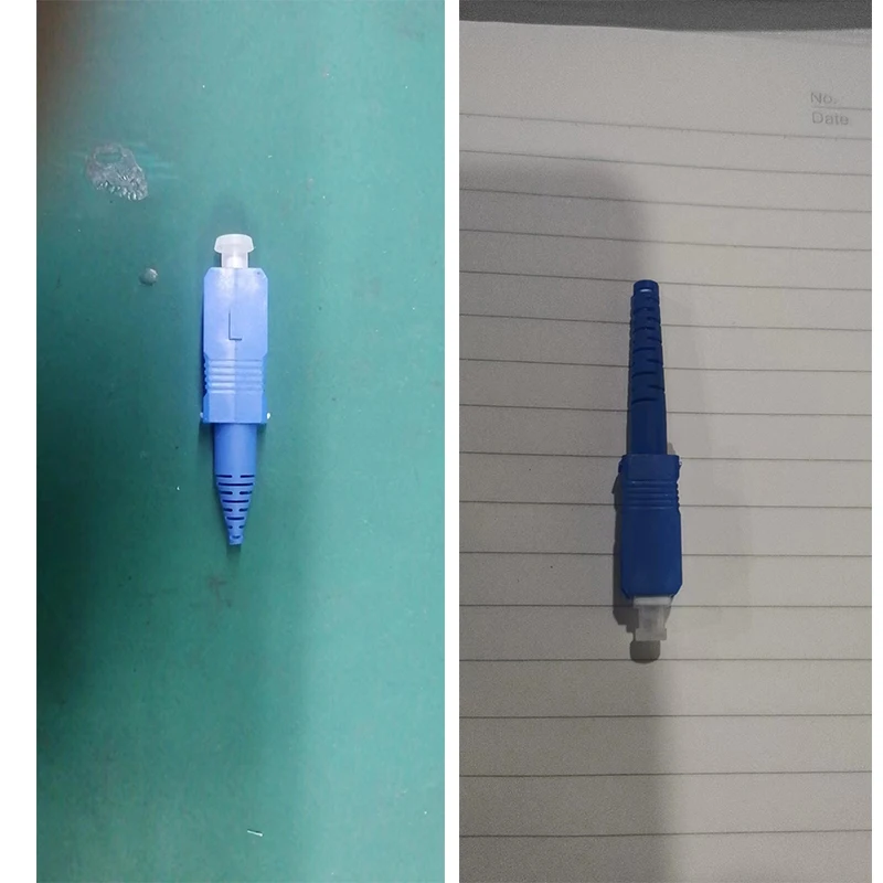 

Free Shipping 100pcs Fiber Optic Fast connector FTTH Fiber Optic Adapter Straight Tail SC UPC Accessories For HY-90 Grinder