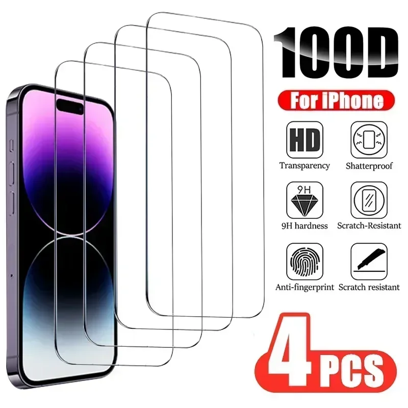 

Защитное стекло, закаленное стекло для iPhone 14 13 12 Pro Max 11 X XR XS Mini