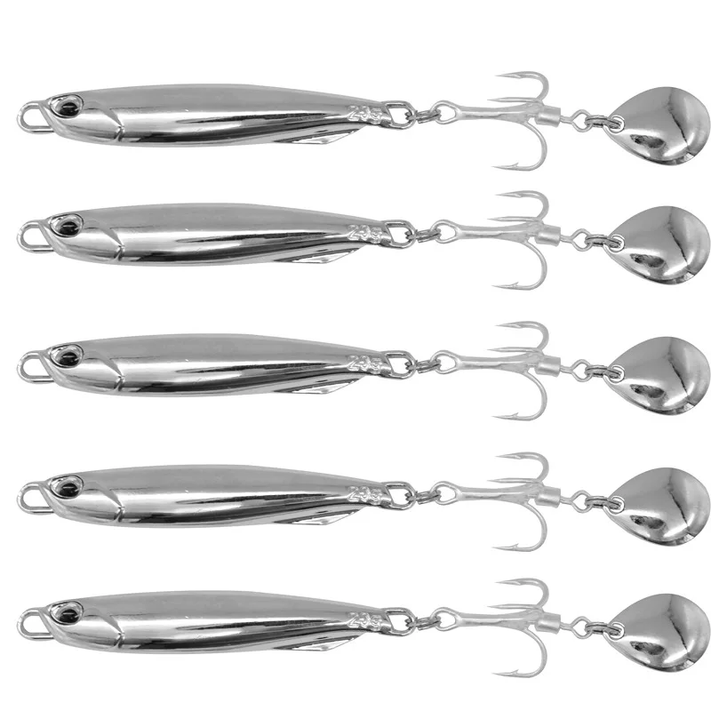 Premium Mackerel Design Spinning Fishing Lure - Versatile Weight Options - Enhanced Casting Distance and Lifelike Action