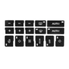 For-Audi A4, B6, B7 2000-2004 AC Climate Control Button Repair Decals Sticker 1